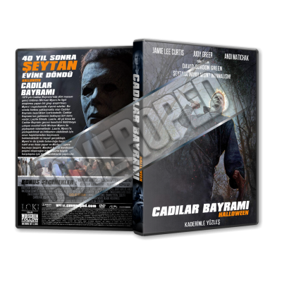 Cadılar Bayramı - Halloween 2018 Türkçe Dvd Cover Tasarımı